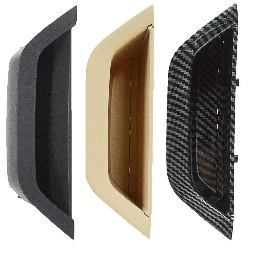 

Внутренняя ручка переднего водителя из углеродного волокна черного и бежевого цвета для BMW X3, X4, F25, F26, 2010-2017