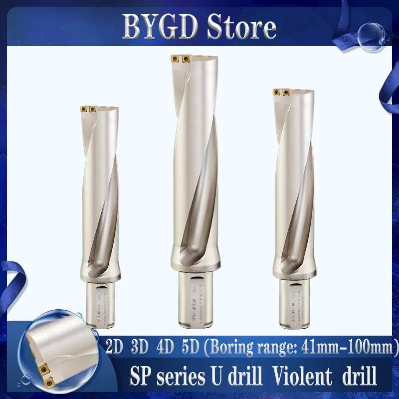 Sp7 Bit BYGD-High-quality-SP-series-drill-bit-C40-C32-metal-drill-bit-41mm ...