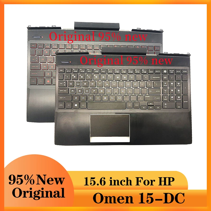 Original For Hp Omen 15dc Series Laptop Palmrest Upper Case Us White