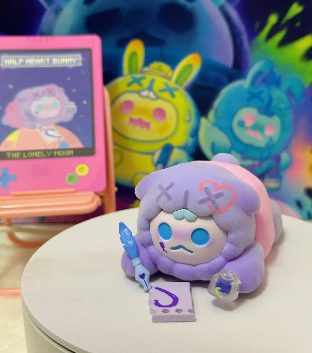 Hot Shinwoo The Lonely Moon Space Ghost Bunny Blind Box Toys