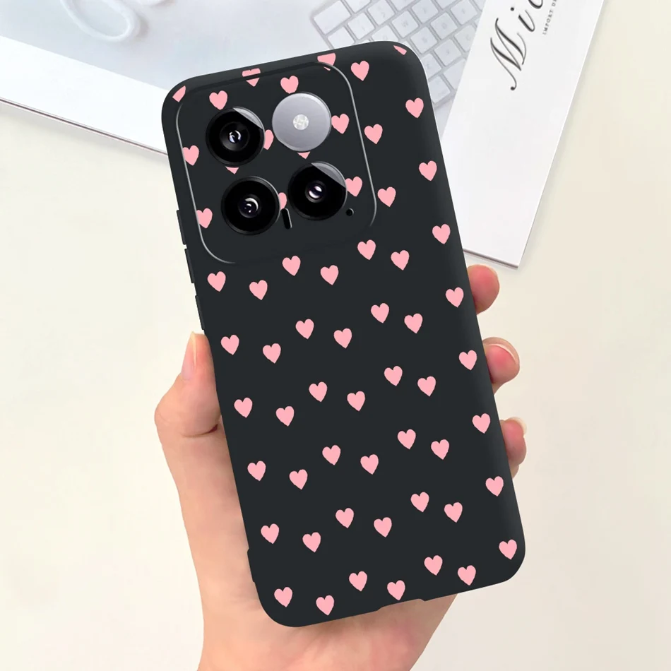 Sunflower Pattern Candy Color Soft Silicone Back Cover