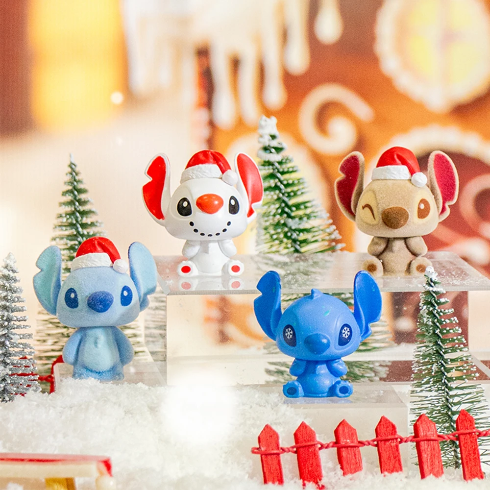 

Disney Stitch Blind Box Kawaii Mini Figures Cute Model Mystery Box Surprise Bag Action Figurine Model Collection Christmas Gifts