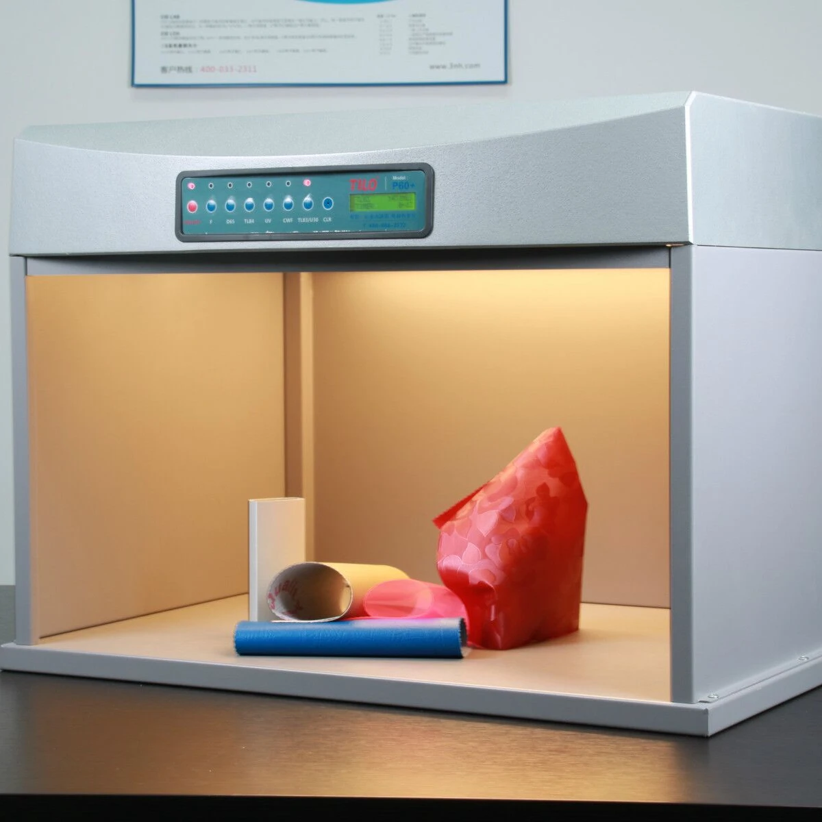 GOYOJO Color Matching Light Box Popular P60+D65 TL84 UV F TL83 CWF Fabric Inspection Assessment