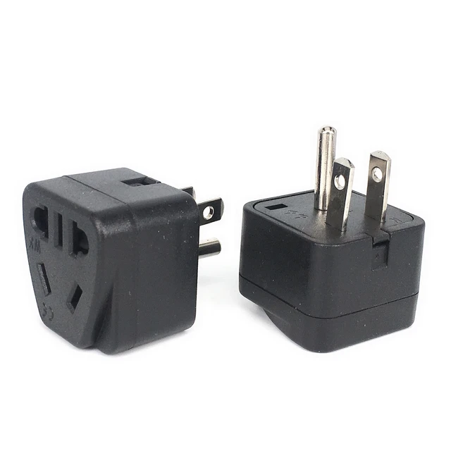 Compre 1 Obtenga 1 Gratis 】 Adaptador De Viaje Tipo A De Ee . Uu/AU/China  Filipinas Tailandia Japón Taiwán Convertidor Múltiple , Enchufe De  Alimentación De Ca 250V 10A 2PCS