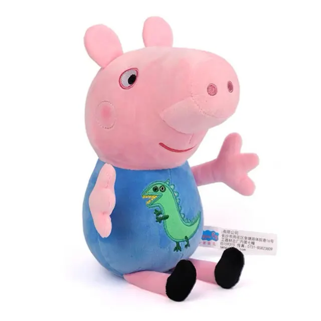 Peppa Pig Stuffed Toys, Peggy Buckle, George e outras bonecas de desenho  animado, Soft Fill, qualidade genuína, presentes de Natal, 19cm - AliExpress