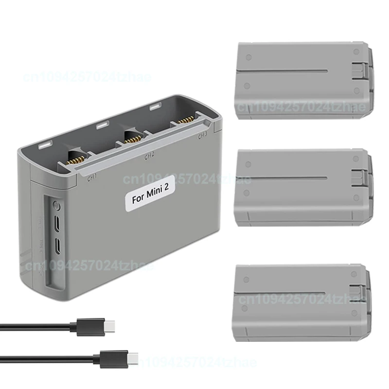 Batteries Drone DJI Mini 3 Pro - Lot 1-4 Batteries + Chargeur