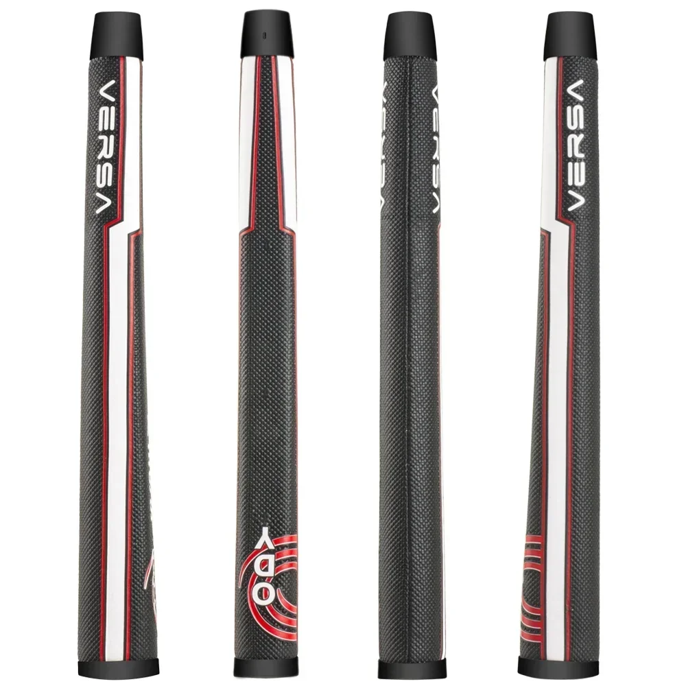 New Versa Pistol Midsize Putter Golf Grip Black/Red 2