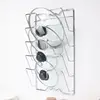 Kitchen Organizer Rack Wall Hanging Pot Cover Rack Five-Layer Pot Lid  Metal Rust-Free Multifunctional Rack Pot Lid Storage Rack 1