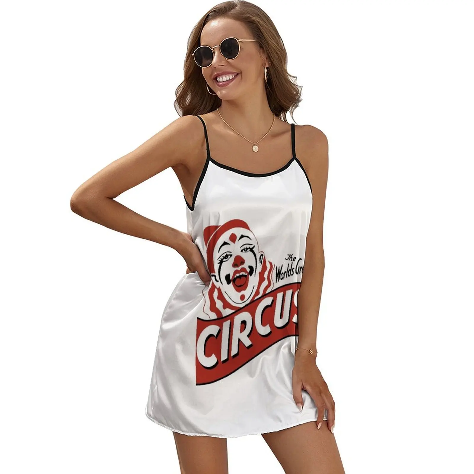 

World's Greatest Circus Sleeveless Dress summer dresses womens 2024 Women's summer dress