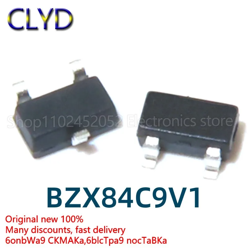 

3000PCS/LOT New and Original BZX84C9V1 zener diode 9.1V SMD SOT23 screen printing Z8 (3K)