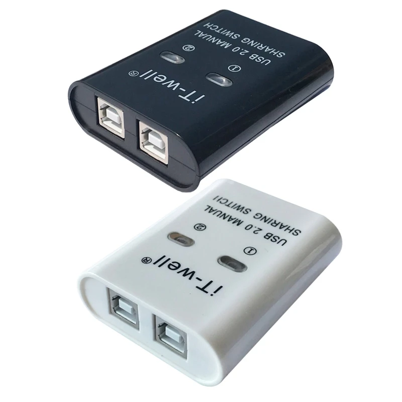 

Устройство для совместного использования USB-принтера Y1UB IT-Well, устройство для совместного использования 2-в-1 выходного принтера, 2-портовый ручной квм-разветвитель, концентратор, конвертер