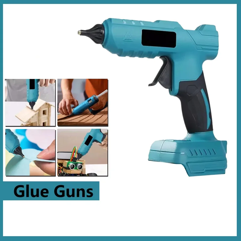 Electric Cordless Hot Melt Glue Gun for Makita 18V Battery 11mm Stick Hot Melt Welding Air Gun hot glue gun caulking gun