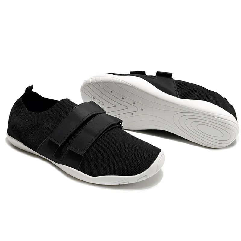 New Unisex Gym Sports Hard Pull Squat Training Shoe Pro Hook & Loop Weightlifting Shoes Outdoor Casual Sports Shoe Sumo Shoes 3