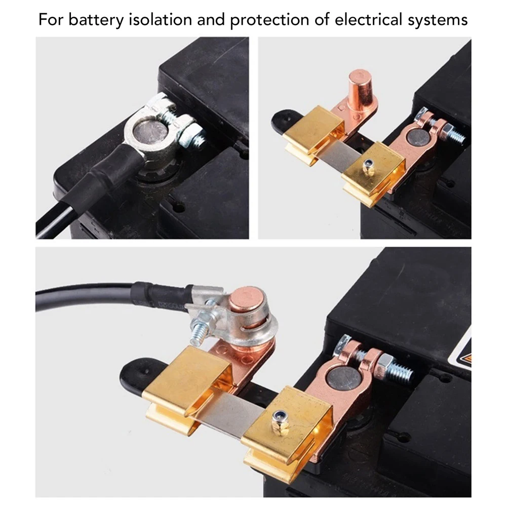Negative Battery Disconnect Vertical Knife Blade Battery Master Switch Negative Cut Off Master For Car Vehicle RV