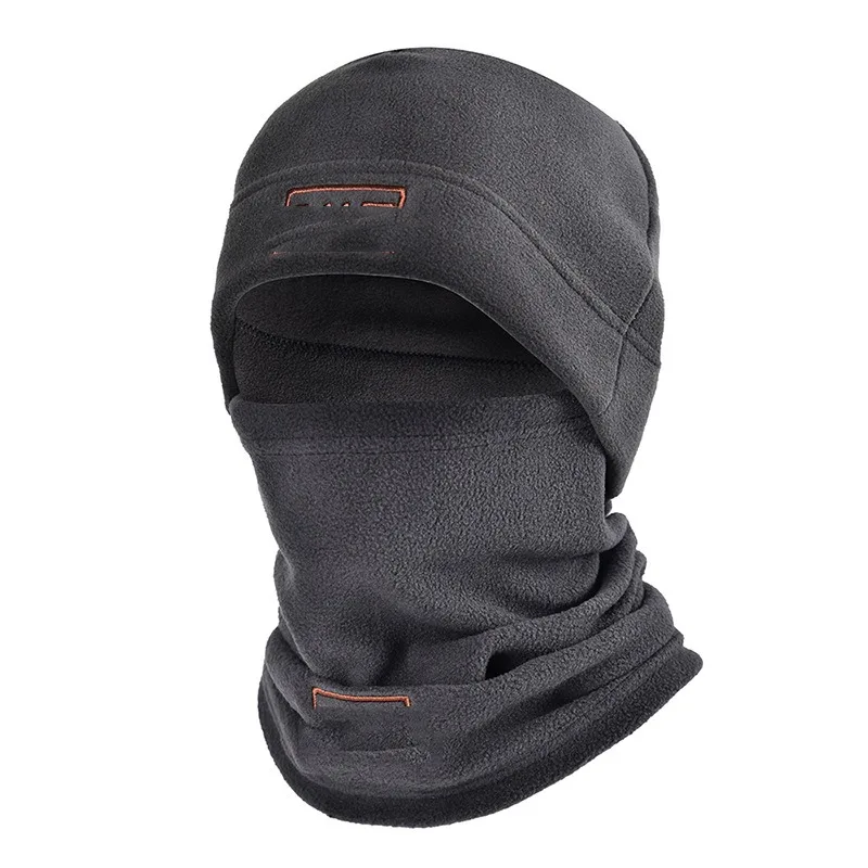 Winter Warm Outdoor Fleece Hat Scarf Thickened Autumn Winter Men Women Coldproof Warm Cycling Mountaineering Riding Mask Set