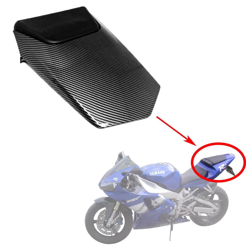 

Motorcycle Panel Decorative Rear Passenger Pillion Solo Seat Cover Tail Section Fairing For YAMAHA YZF R1 2000-2001 Modified