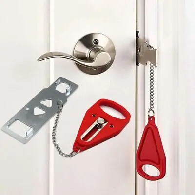 Bloccaporta Di Sicurezza Flintronic - Allarme 80dB, Antifurto Per Viaggi, Hotel E Casa