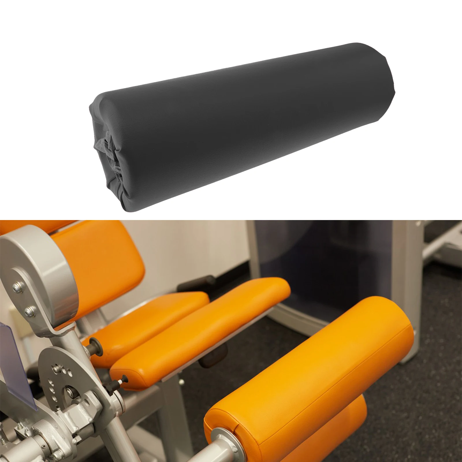 1 Piece Foam Foot Pad Roller 50cmx12cm Round Sponge Foam Tube Sleeve for Indoor Home Gym Exercise Machine Exercise Equipment 4