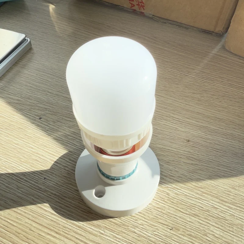 E27 Screw Socket Lamp Holder With High Temperature Resistant Roller Mouth Adapter Base Cap Socket Led Light Bulb Fixing Base