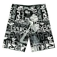 Mens Beach Pants Print Quick Drying Shorts Fashion Leisure Fitness Sports Trousers Plus Size Five Surf Shorts For Man Summer 2