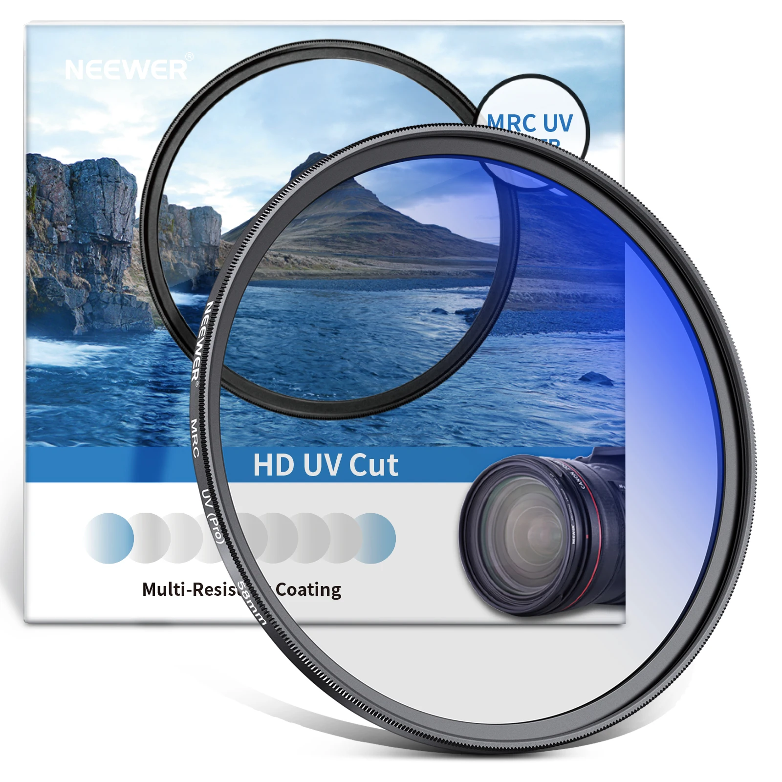 UV Filter Protection, High Definition/30 Layers of Multi-Layer Nano Coating Ultr