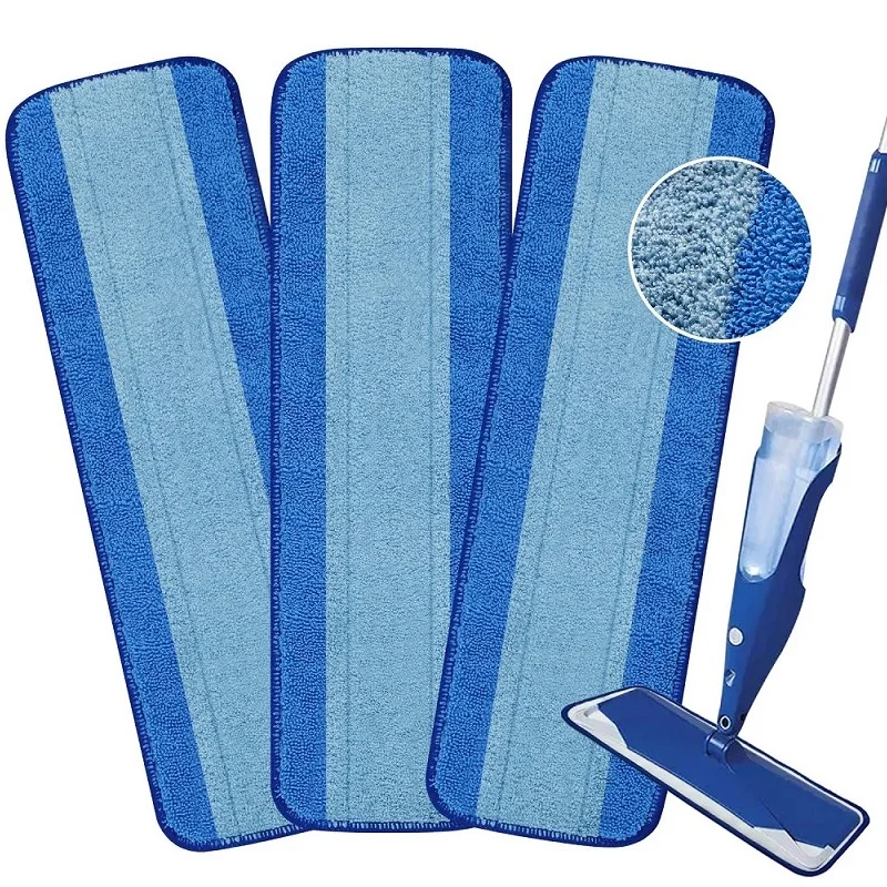 123PCSMicrofiberReusableMopPadReplacementforBonaHardwood