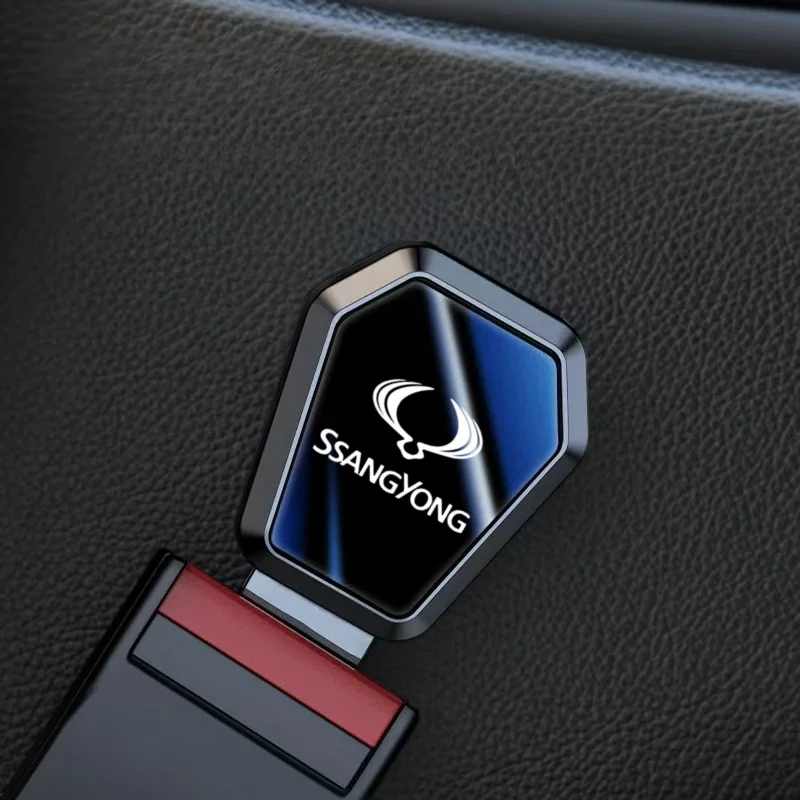 Car Safety Belt Extension Device Shockproof Plug Lock Buckle for SsangYong Actyon Kyron Korando Stavic Rexton Sports Musso R