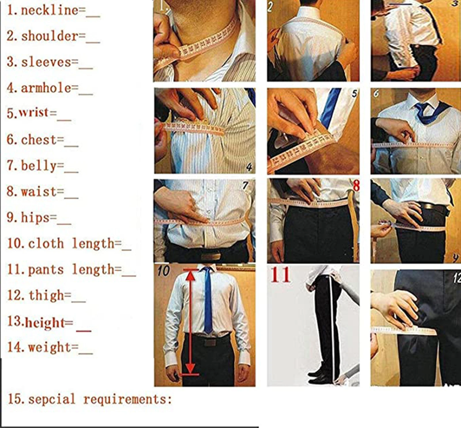 Brown Tweed Men Suits 3 Pieces Formal Business Suit Set Custom Gentle-Mens Groom Wedding Dress Blazer Suits(Jacket+Pants+Vest) 6