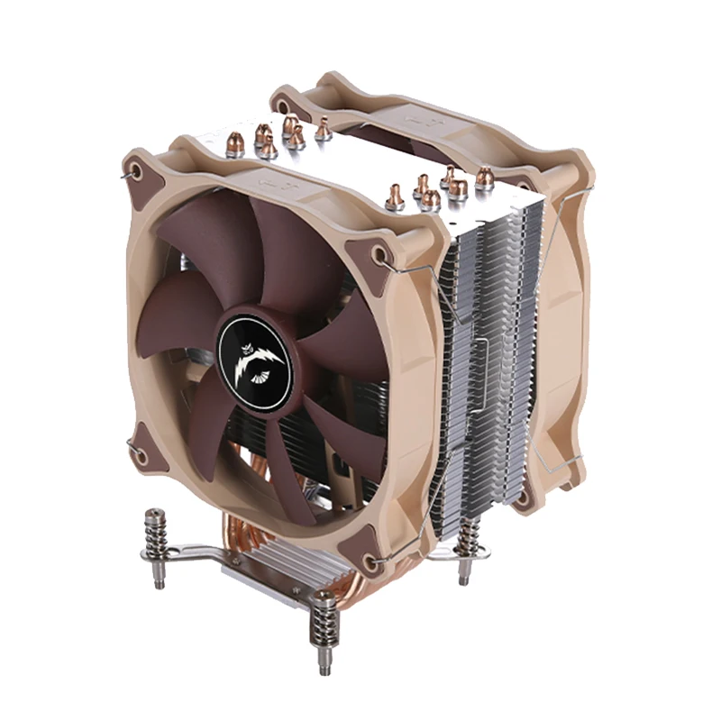 Computador Cpu Ventilador de Refrigeração Heat Pipe Processador Cooler Eficiente Refrigerado a ar Adequado para Instalar Lga2011 X79 X99 e5 2099 120 mm Ventilador - Imagem 5