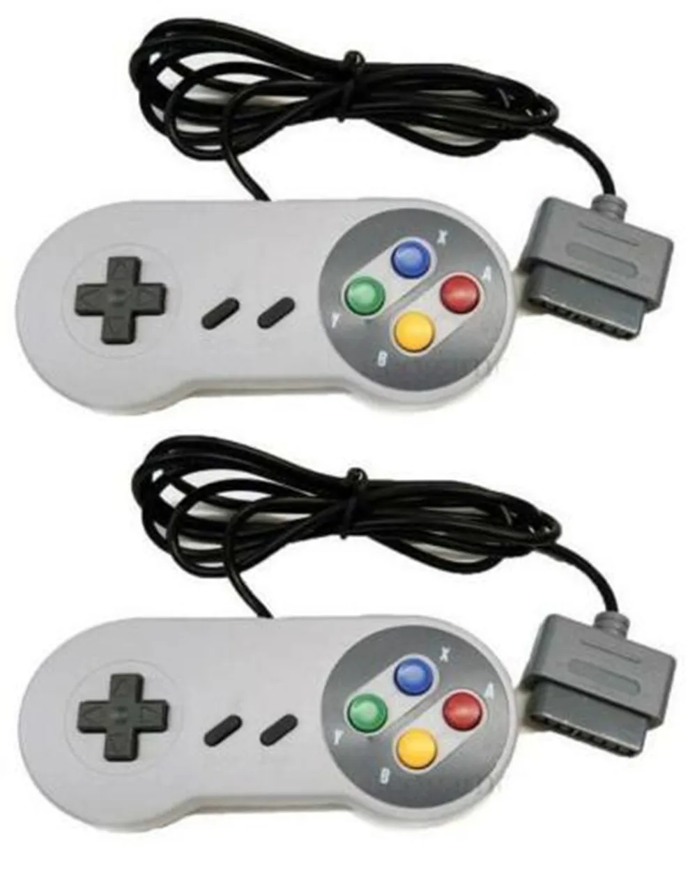Gamepad Controller 2 Pezzi Per Controller Super Nintendo Super Famicom Snes