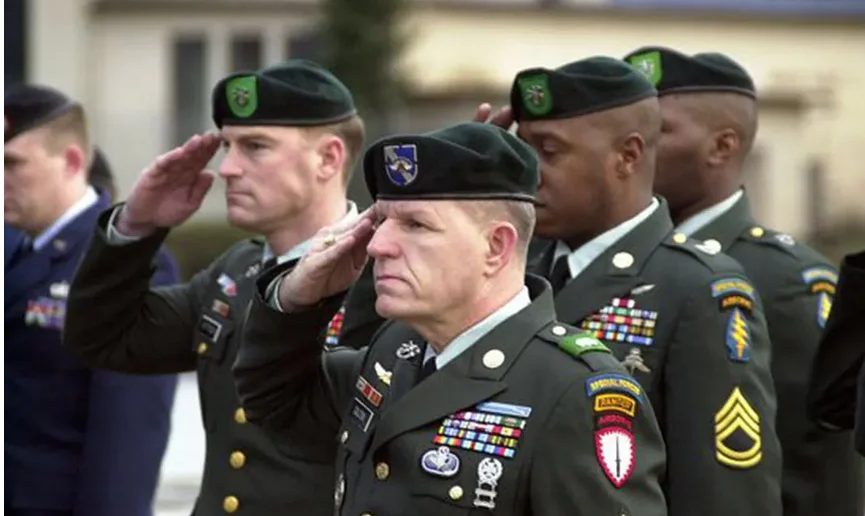 US ARMY SPECIAL FORCES WOOL Blackish GREEN COLOUR BERET CAP WITH