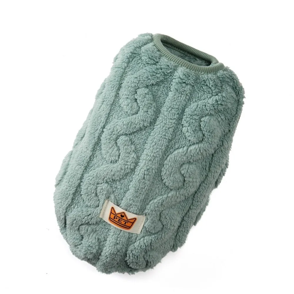 Fleece Cat Vest Warm Winter Pet Costume