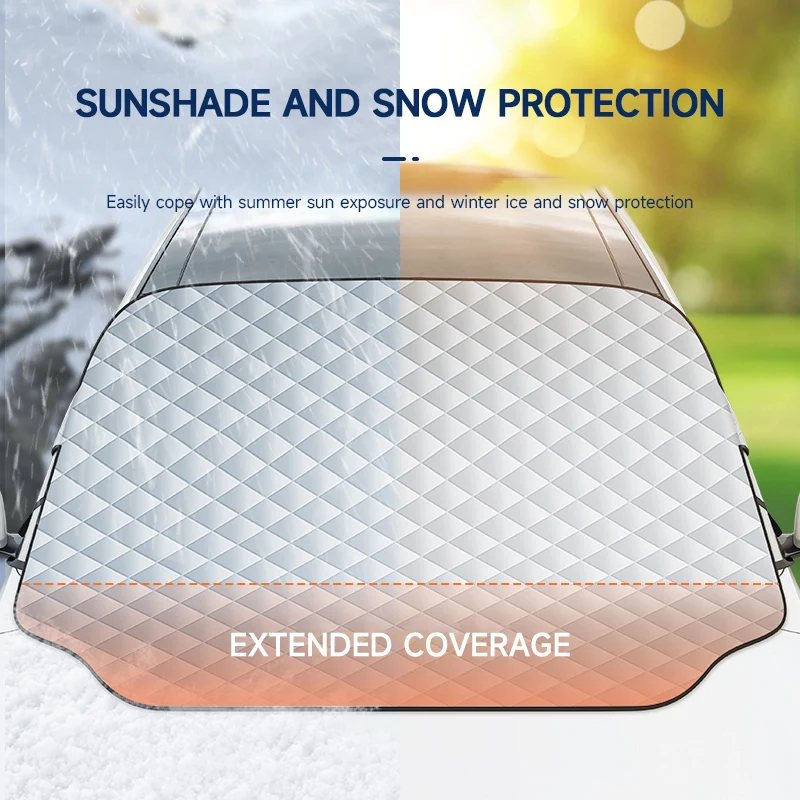 Pare-soleil De Voiture, Protection Contre La Neige Et Le Verglas, Housse De Pare-brise D'hiver, Pare-soleil Argenté, Protection De Pare-brise | Leroy Merlin