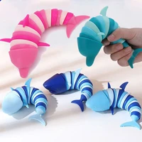 Stress Reliever Toys  Fidget Toys Children Adult Slug Puzzle Peristalsis Funny Lobster Anti Stress Squishy Toy 2024 Hot Sale 1