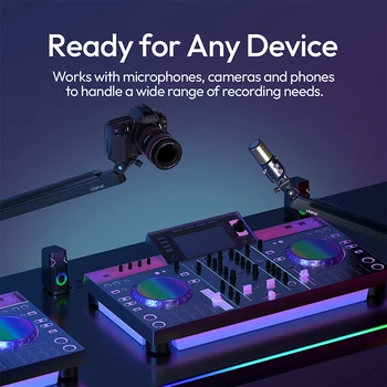 Ulanzi ZJ05 Adjustable Microphone Boom Arm with 360° Ballhead 1.5KG Load for Mic/Camera/Phone Livestreaming Vlog Photography