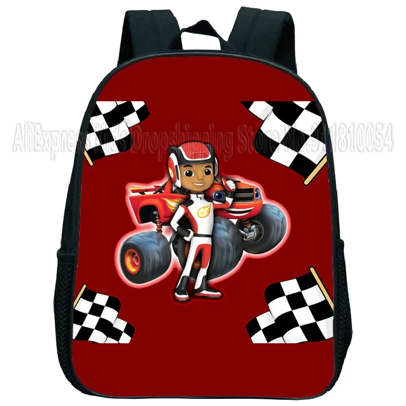 Blaze and the Monster Machines Kindergarten Backpack Toddler Cartoon Mini Bookbags Boys Girls Schoolbags Child Rucksack 3