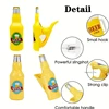 2pcs Beach Towel Clip, Crocodile, Beer Bottle, Clownfish Leisure Chair Towel Clamp, Large Plastic Clothes Clip 4
