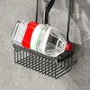 Stainless Steel Bathroom Shower Rack With Hanger Convenient And Practical Small Bathrooms 4