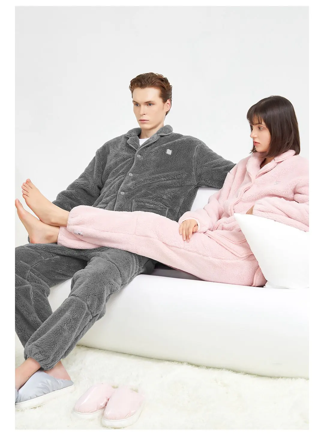 pijamas feminino conjunto de pijamas de manga