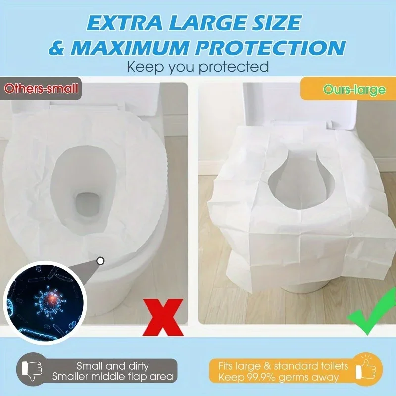 Eco-Friendly Disposable Toilet Seat Covers