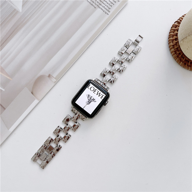 Stainless Steel Strap For iwatch Series 7 SE 6 5 4 41mm 45mm Watchband For Apple Watch Band 38mm 42mm 44mm 40mm Bracelet