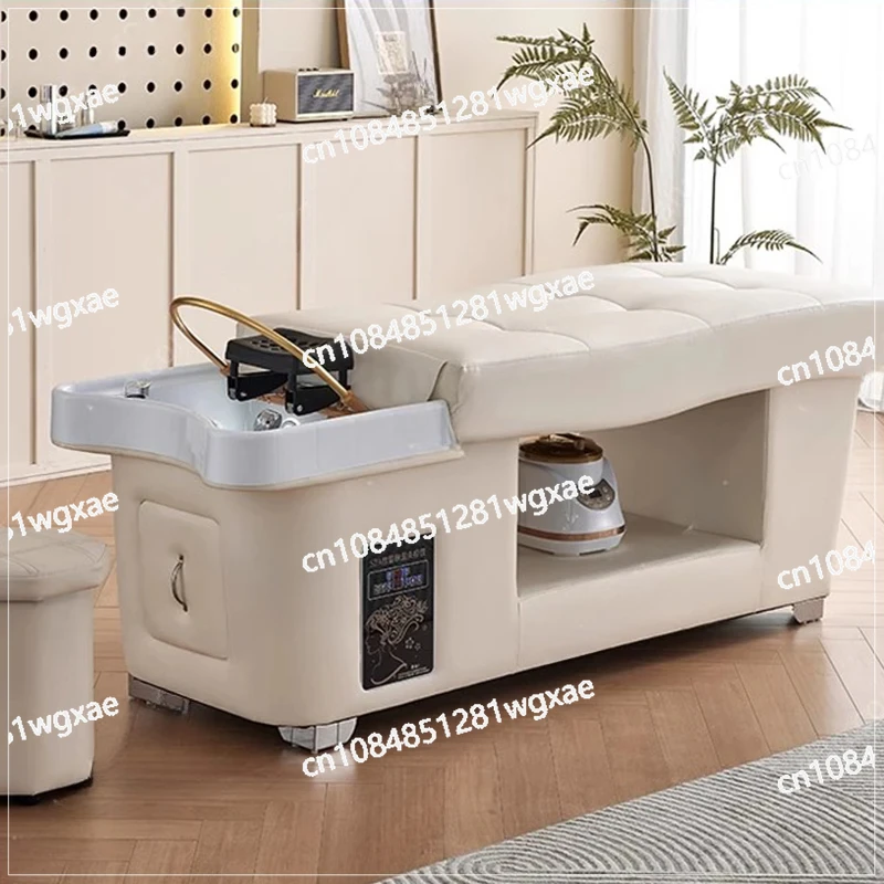 

Japanese Shampoo Chair Head Spa Fumigation Water Circulation Hair Salon Equipments Chair Lettino Massaggio Furniture