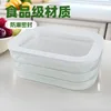 Meat Container for Fridge Bacon Lunch Meat Container for Refrigerator Meal Prep Containers Stackable Food Storage Boxes with Lid 2