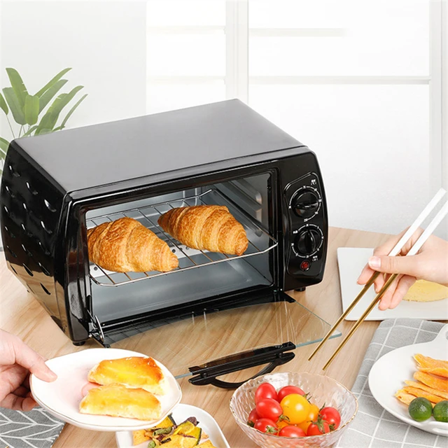 Household 10L Mini Oven Multifunctional Baking Pizza Oven Electric Air  Fryer Without Oil Electric Kitchen Oven Home Appliance - AliExpress