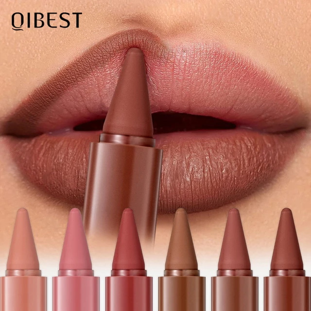 Tapered Gradient Lip Liner Matte Nude Brown Velvet Lipstick Waterproof Non Sticky Contouring Tint Lipliner Crayon Lip Makeup