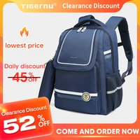 Tigernu Teenager Schoolbags Boys Girls Light Weight Backpack With Separate Pencil Pouch Large Daily Cartoon Bag Student mochila 1
