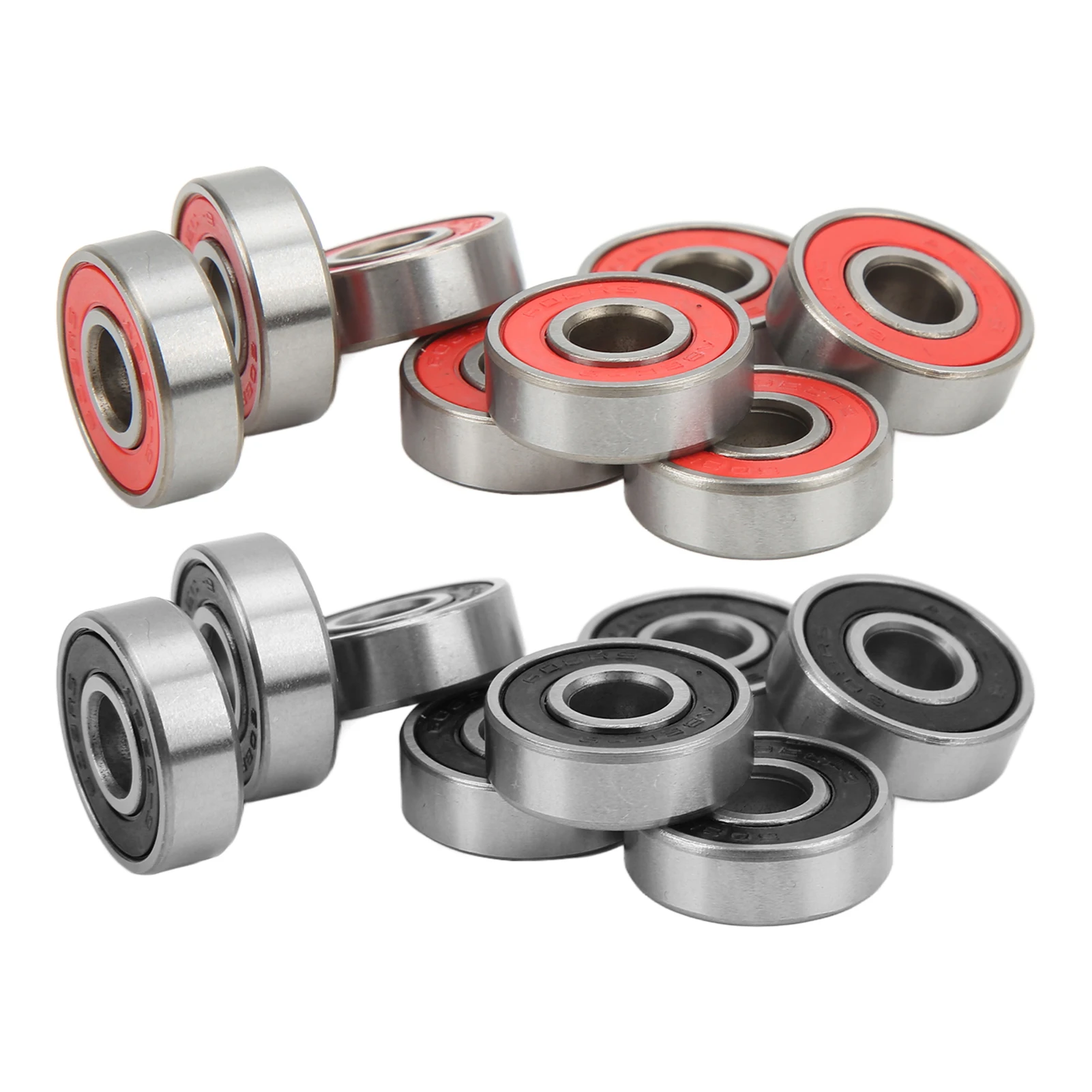 ABEC 9 베어링 내식성 고정밀 고경도 608RS 볼 베어링 저소음 탄소강 댄스보드용