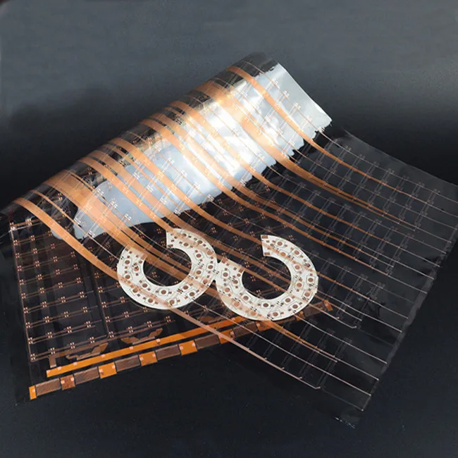 Фото Прозрачная (ПЭТ) пленка PCB пластина пленка для производства печатной платы PCB емкостная мембрана Flexivel PCB печатная схема №4