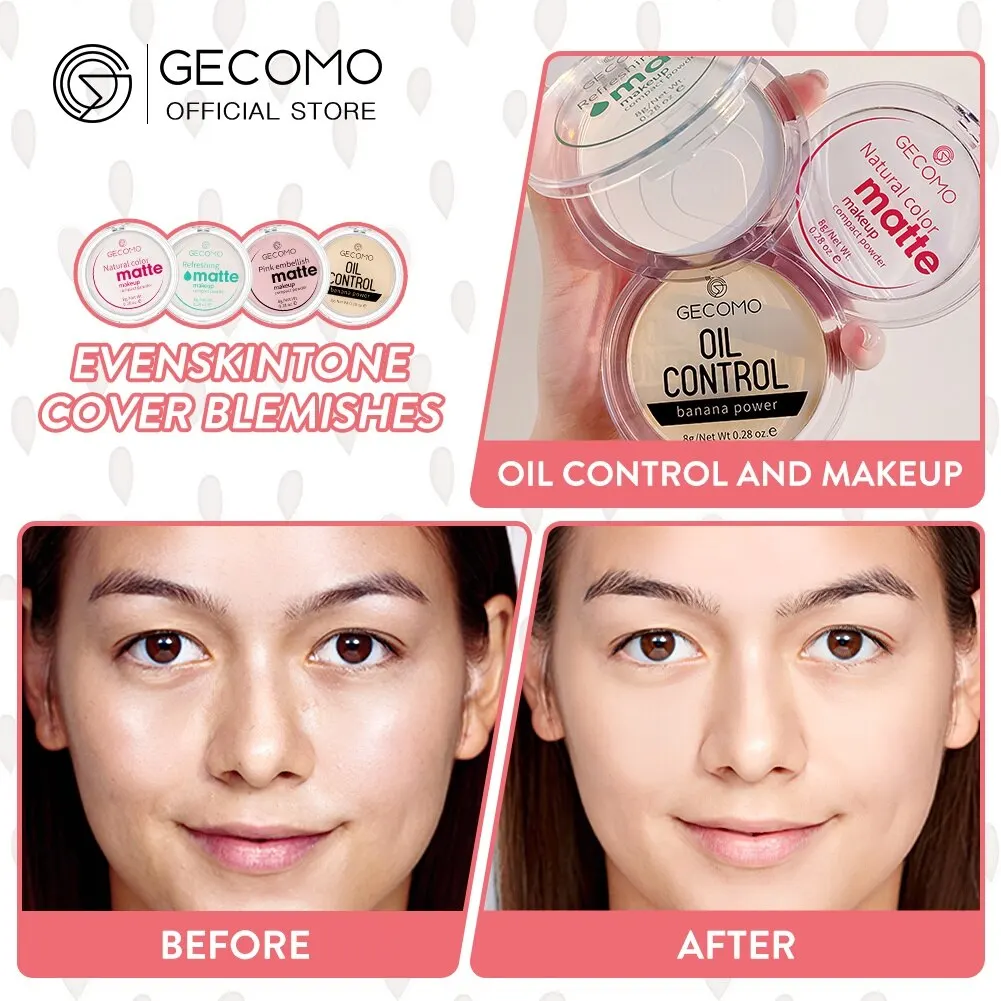 Compact Setting Powder 12H Long Last Oil Control Silky Matt Translucent For All Skin Tones