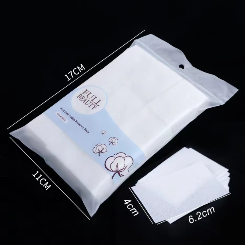 1/2 pack Nail specific nail removal cleaning towel made of pure natural cotton fibers soft and non shedding cleaning cotton